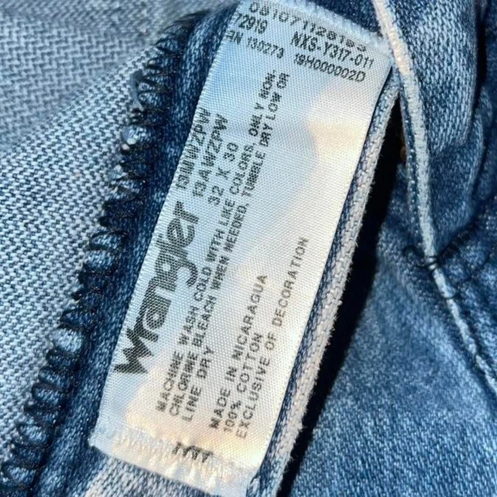 Wrangler blue jeans, Size 32x30